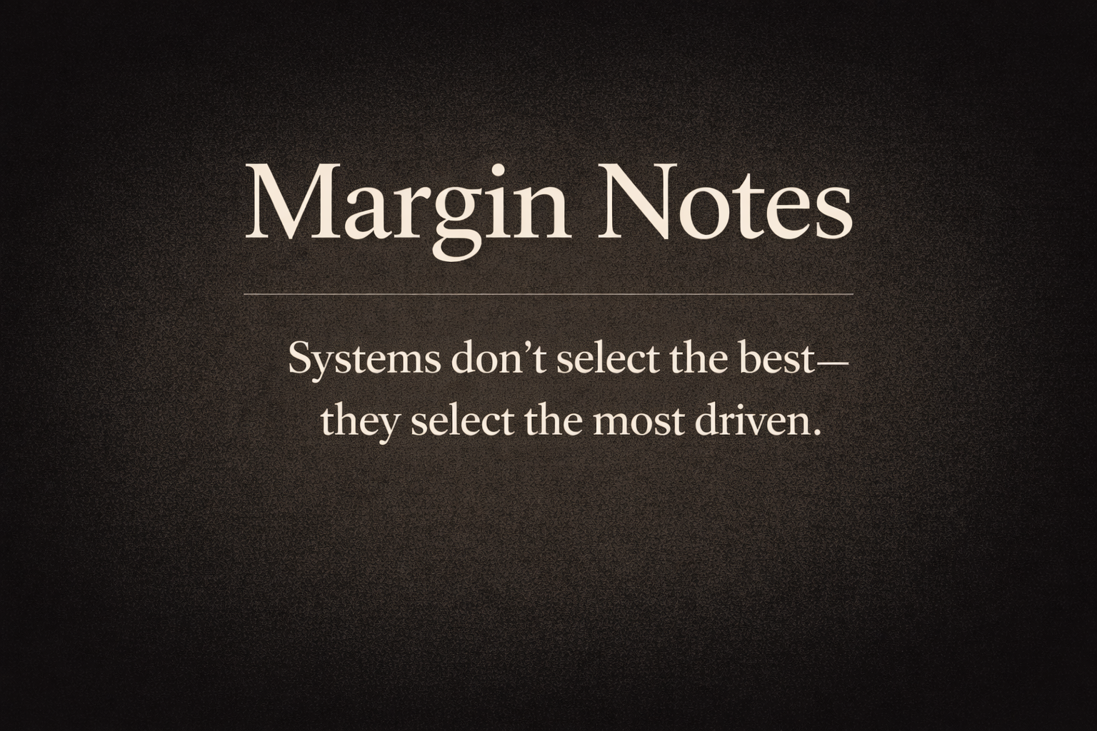 Why modern systems reward the wrong people
